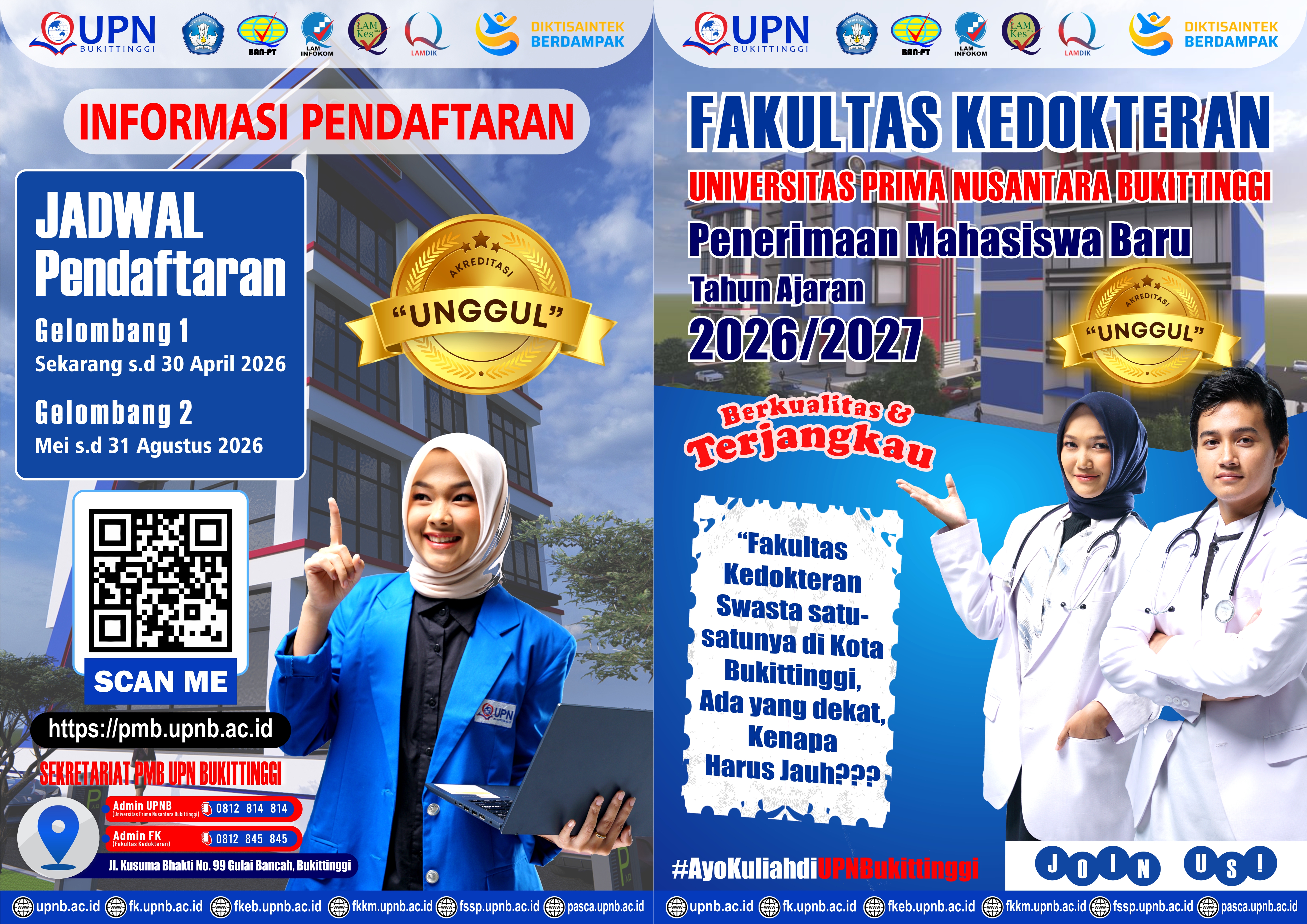 BROSUR FAKULTAS KEDOKTERAN - UPN BUKITTINGGI 2026